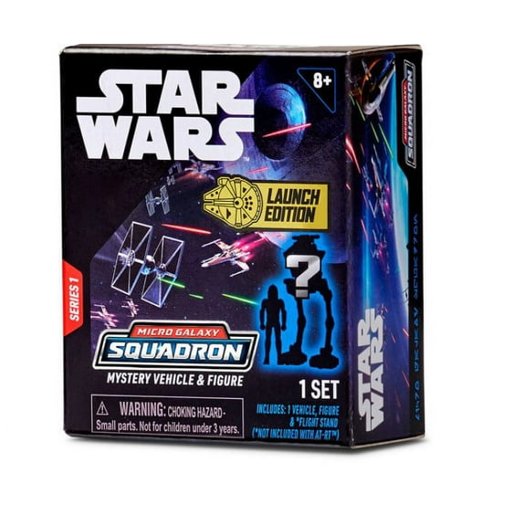 STAR WARS Micro Galaxy Squadron Scout Class Mystery Packs Series 9 - Assorted 2.5-Inch Scout Class Vehicle with 1-Inch Micro Figure Accessory