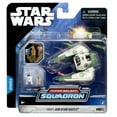 thumbnail image 1 of STAR WARS Micro Galaxy Squadron Yoda's Jedi Starfighter - 3 inch Light Armor Class Vehicle with 1 inch Yoda and R2-D2 Micro Figure Accessories, 1 of 7