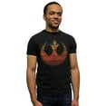 thumbnail image 1 of Star Wars Rebellion Shirt Mens Alliance Symbol Adult Graphic Print Tee, 1 of 4