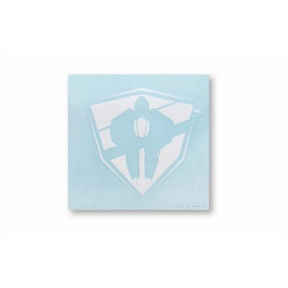 STAR WARS Starfighter Rub-On STICKER Disney Officially Licensed Movie & TV Artwork, 5.2" x 5.75" Long Lasting STICKER -