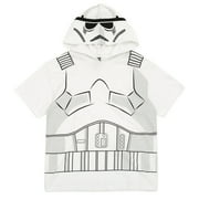 Star Wars Adult Men or Women Cosplay Hooded T-Shirt White Stormtrooper