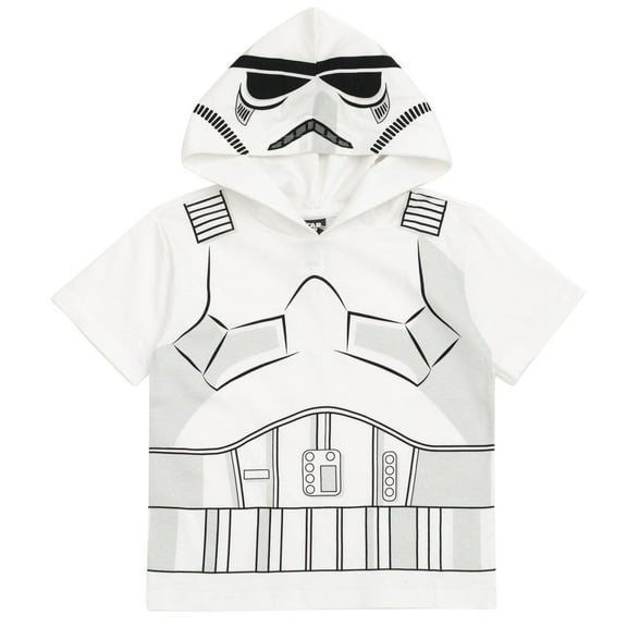 STAR WARS Stormtrooper Hooded Matching Family Cosplay T-Shirt Toddler to Big Kid