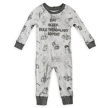 STAR WARS Stretchie Sleeper for Baby, Size 9-12 Months