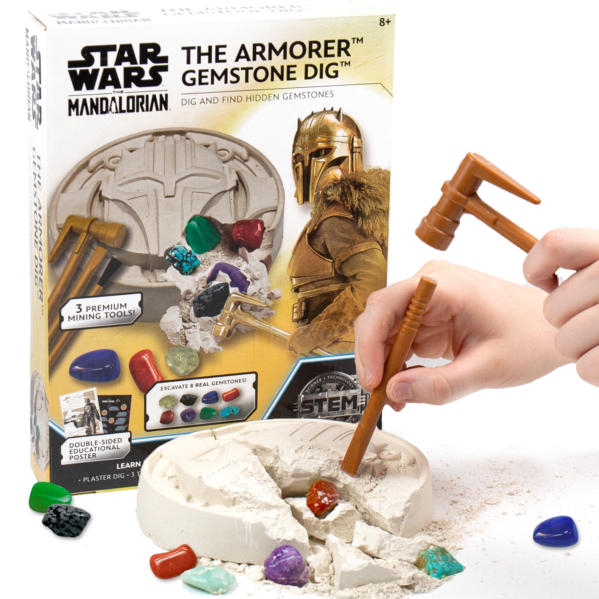 STAR WARS The Armorer Gemstone Dig, Boys and Girls, Child, Ages 8+