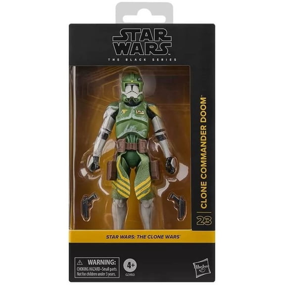 STAR WARS The Black Series Clone Commander Doom, 6 Inch Collectible Action Figure
