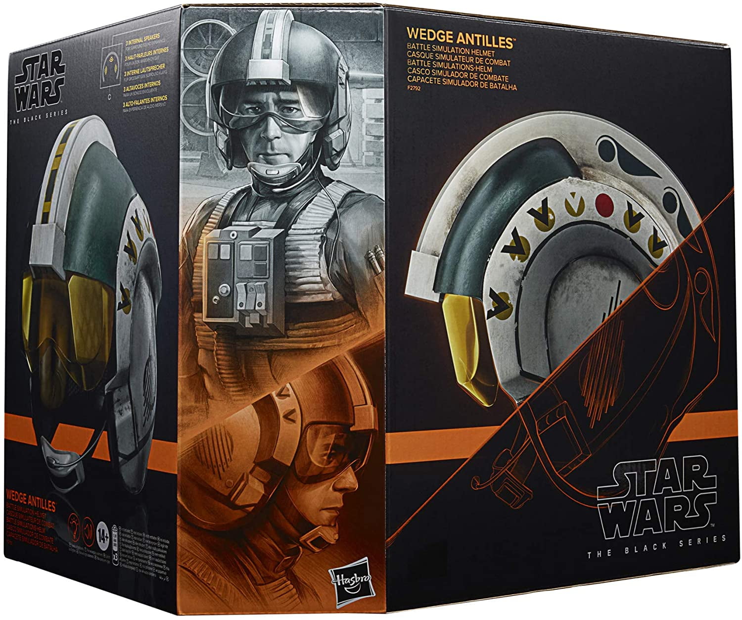 STAR WARS The Black Series Wedge Antilles Helmet