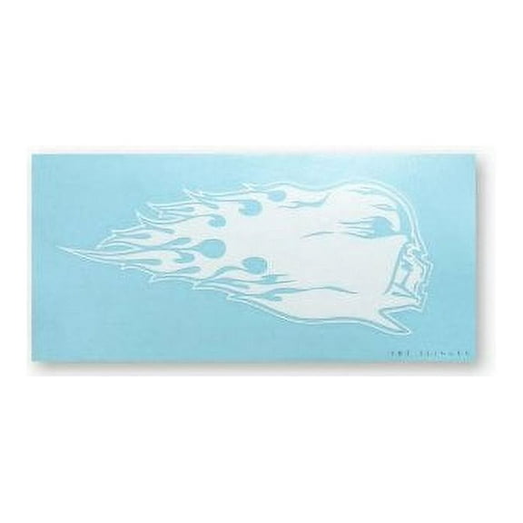 STAR WARS Vader Flame Rub-On STICKER Disney Officially Licensed Movie & TV Artwork, 3.85" x 8.2" Long Lasting STICKER -