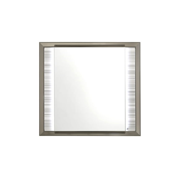 STAR WHITE MIRROR WITH LED