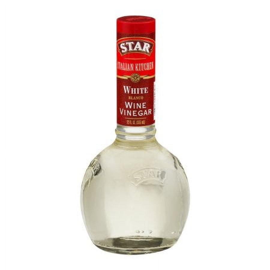STAR White Wine Vinegar, 12.0 FL OZ (Pack of 4)
