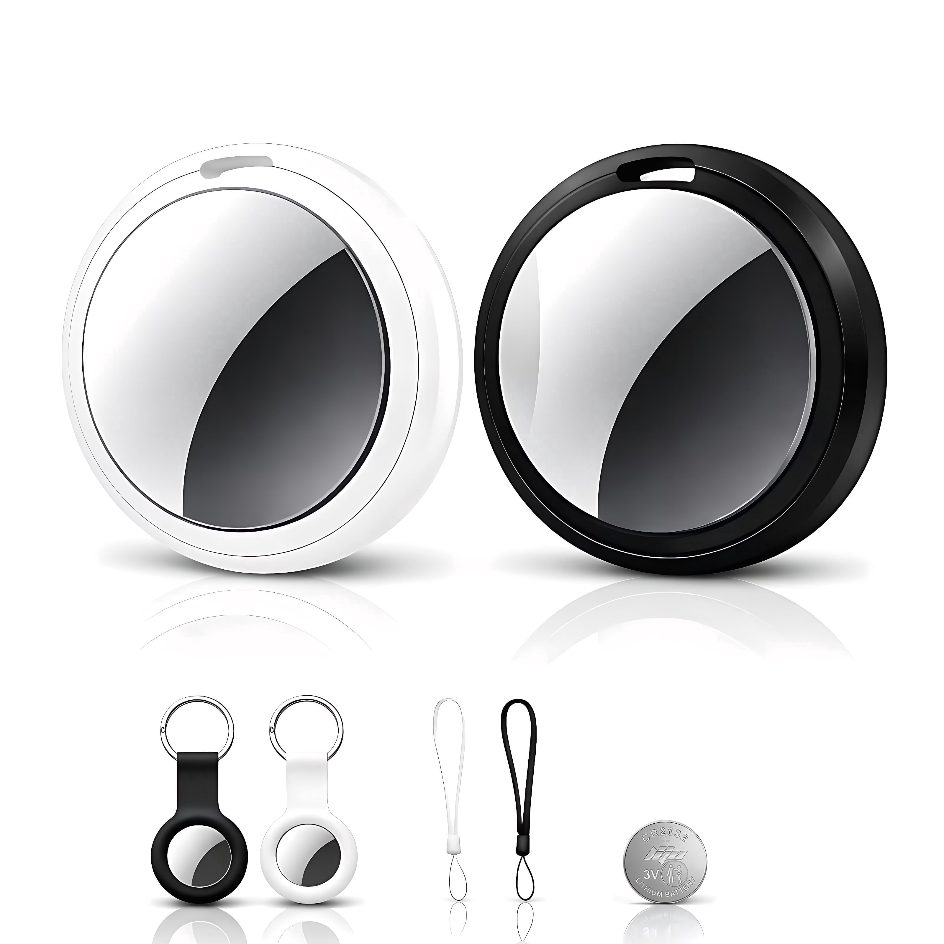 STARBIAO 2 Pack Bluetooth Tracker for Apple Find My, iOS Only, Key ...