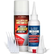 STARBOND Medium Clear CA Glue 4 oz. with Accelerator 6 fl oz.