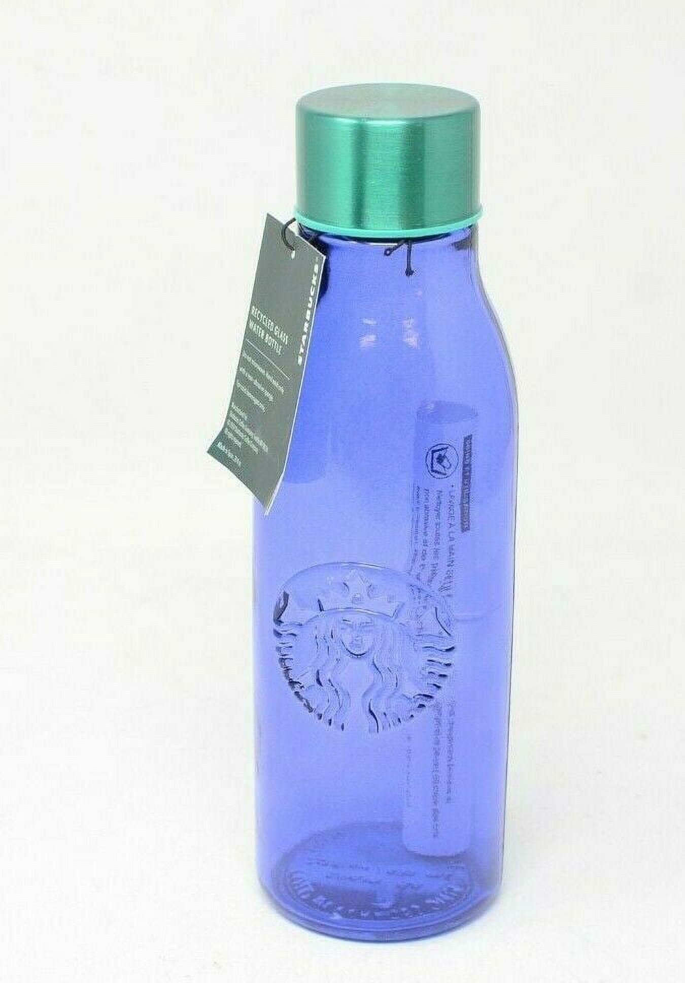 STARBUCKS Glass Water Bottle with Rubber Bottom RARE NOS RECALL For  COLLECTION
