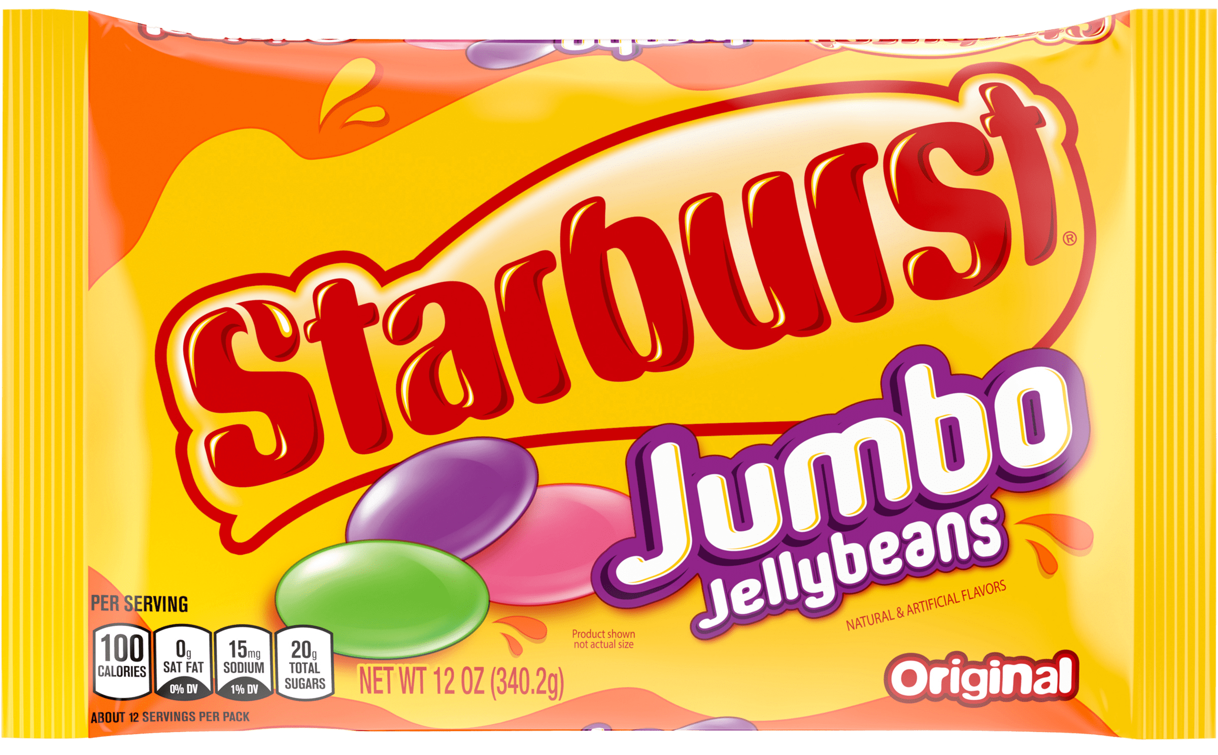 STARBURST Original Jumbo Easter Jelly Beans Chewy Candy