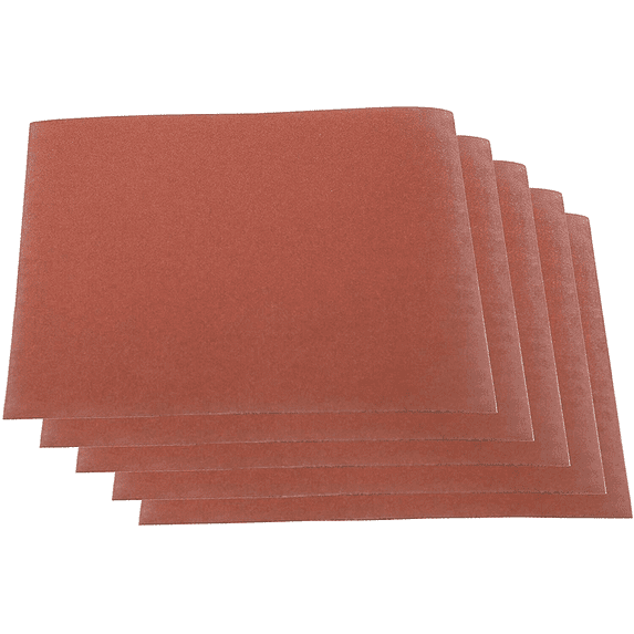 STARCKE Sandpaper 120 Grit Aluminum Oxide 9" x 11" Sheets 50 Pcs Made in Germany