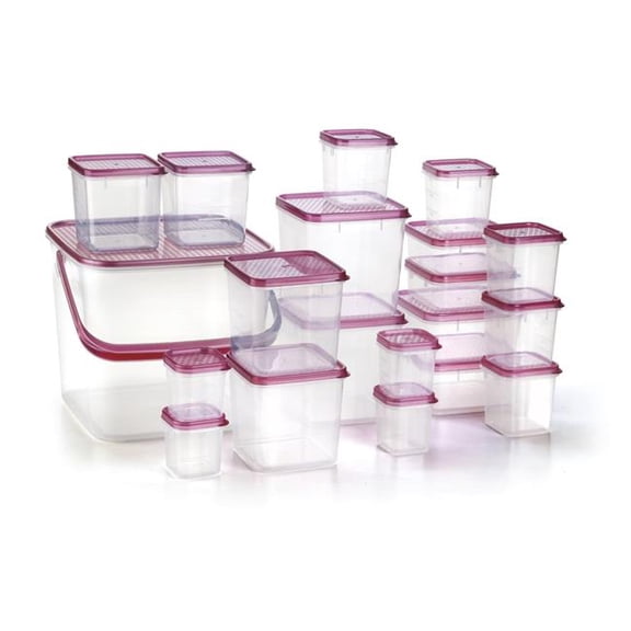 STARCRAFTS 1507 42pcs PLASTIC STORE SMART CONTAINER SET