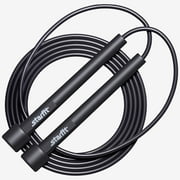 Jump Rope - 9.8FT Adjustable Skipping Rope for Home & Gym, Jump Ropes for Fitness, Weighted Jump Rope, Tangle-Free Jump Ropes for Adults & Kids - Black