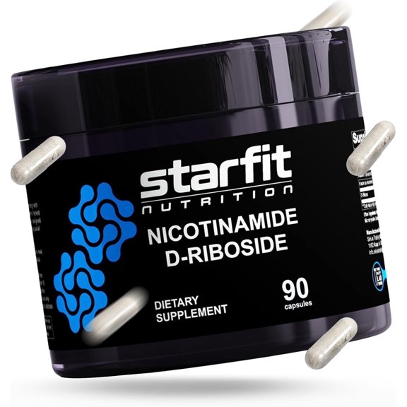Nicotinamide D-Riboside, Nicotinamide Riboside for Supporting NAD+ Levels, Focus and Energy Supplement, Metabolism Support Nicotinamide Riboside NAD Supplement