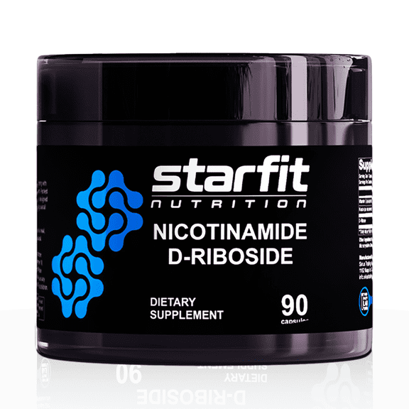 STARFIT Nicotinamide Riboside Capsules for NAD+ Levels, Energy, Focus, and Metabolism Support
