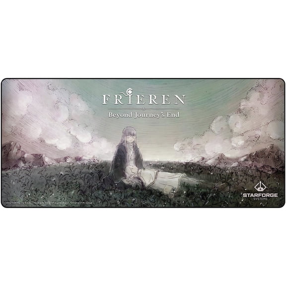 STARFORGE Fern and Frieren - Frieren: Beyond Journey's End Anime Gaming Desk Mat Large Extended Mouse & Keyboard Pad