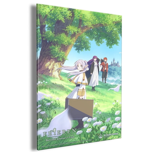 STARFORGE New Party - Frieren: Beyond Journey's End Anime UV Printed Acrylic Wall Art 16in x 24in
