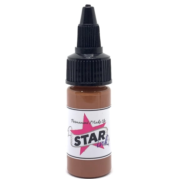 STARINKMAKEUP - Permanent makeup ink - Brown Robbie Ice 15ml - Micropigmentation - Microblading - tattoo