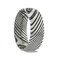 thumbnail image 1 of STARK Black Domed Brushed Damascus Steel Men’s Wedding Band with Vivid Etched Design- 8mm - Size 11, 1 of 3
