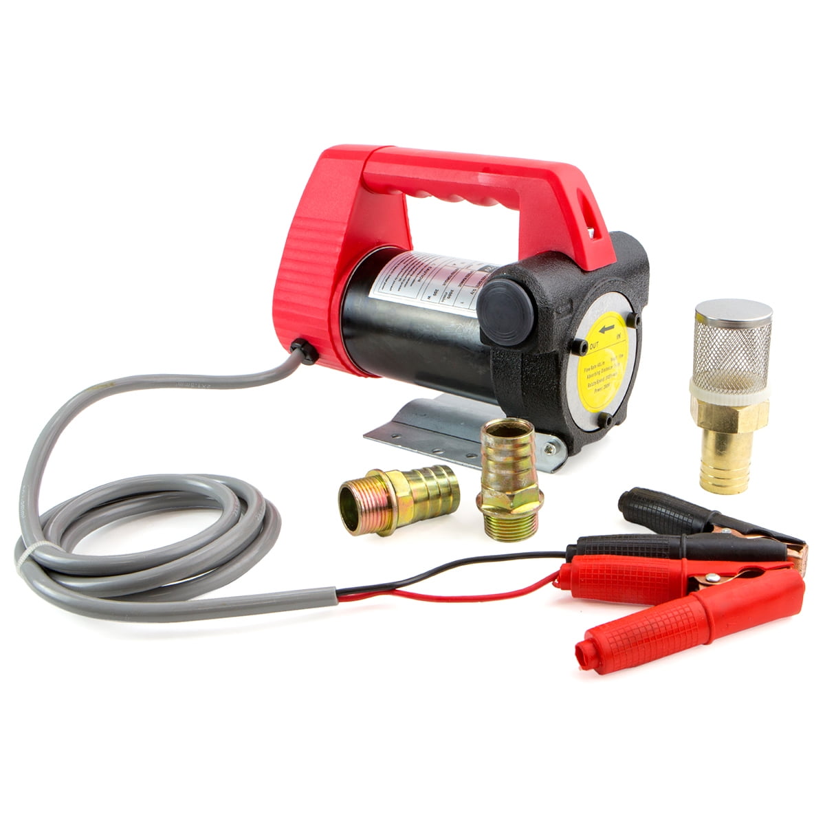 Stark USA 12V DC Electric Fuel Extractor Transfer Pump Diesel Oil Kerosene Self Priming Pump