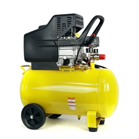 XtremepowerUS 10 Gallon Ultra Quiet Portable Air Compressor, 3.5HP, 125 PSI, Oil-Lubricated, 120V