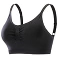 thumbnail image 1 of STARLAN Push up Sports Bras for Women Plus Size Wireless Bras Spaghetti Strap Racerback Seamless Bralette Daily Wear XL, 1 of 5