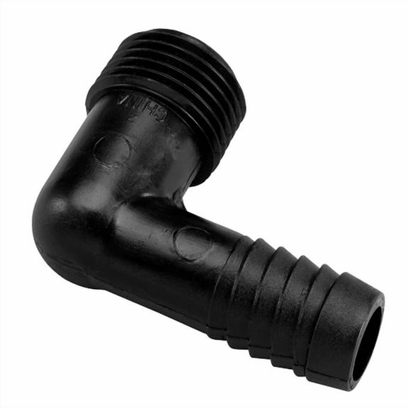 STARLIGHT- 1 2 Inch Black Hose Pipe Fitting Abs Barb Adapter For Toro Rain Bird Orbit