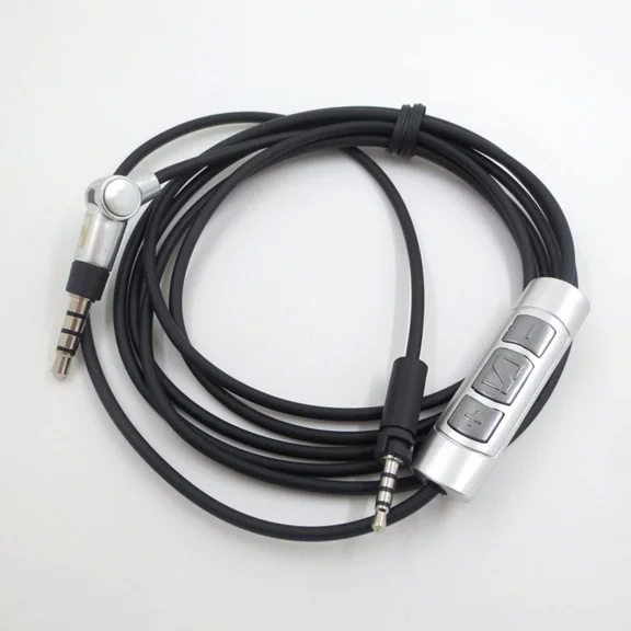STARLIGHT- 1.45M Cable Remote&Mic For Sennheiser Momentum 1.0 2.0 Over-Ear On-Ear Headphone