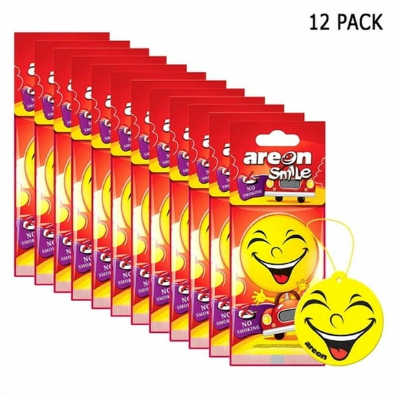 STARLIGHT- 12 Pack Hanging Air Freshener Office Home Fragrance Car Mirror No Smoking Scent