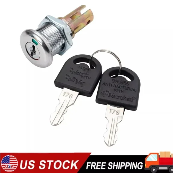 STARLIGHT- 180° Rotation Unlocking Toolbox Lock Tool Cabinet Linkage Drawer Lock Set Usaij