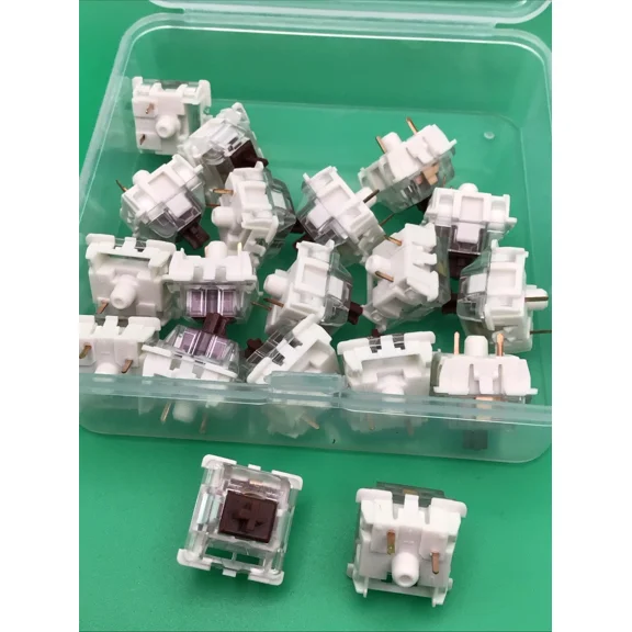 STARLIGHT- 19 Pieces Gateron Brown Replacement Keyboard Switches