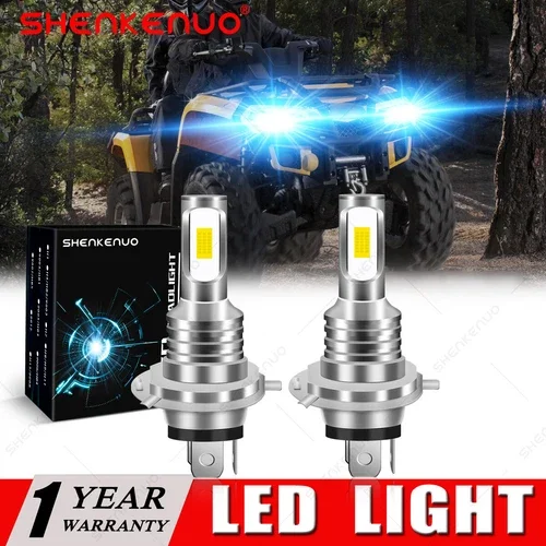 STARLIGHT- 2 8000K Bright Led Headlight Bulbs For Can-Am Outlander L Max 570 2016 710000871