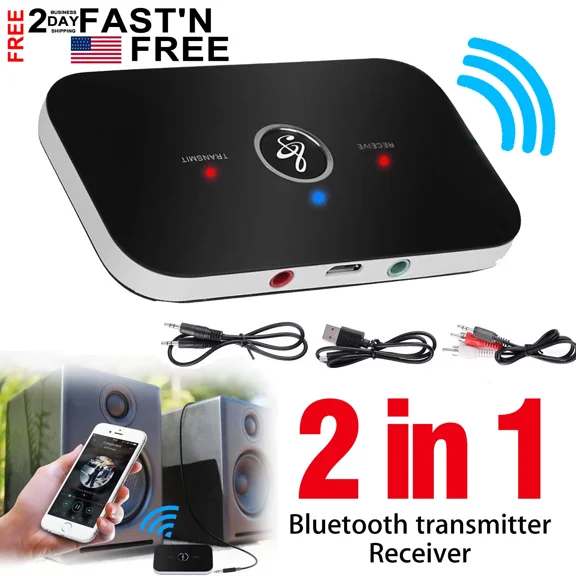 STARLIGHT- 2 In1 Bluetooth 5.0 Transmitter & Receiver Wireless Home Tv Stereo Audio Adapter