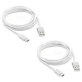 thumbnail image 1 of STARLIGHT- 2X Micro Usb 6Ft Braided Charger Data Sync Cable Cord For Android Cell Phone, 1 of 5