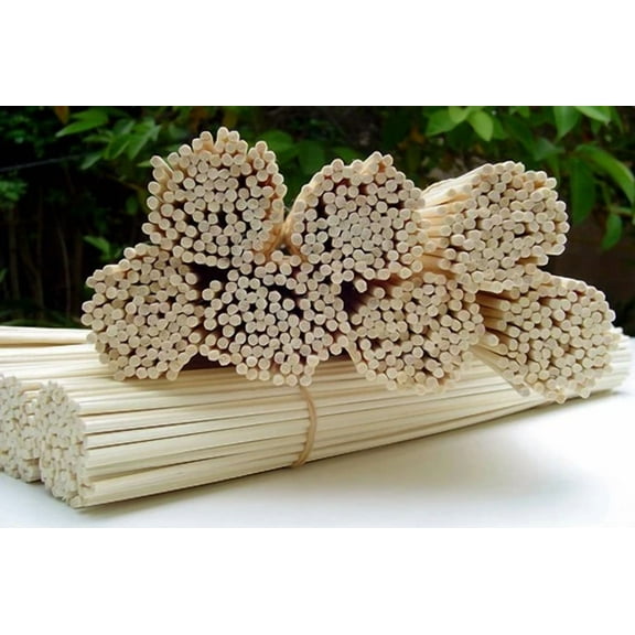 STARLIGHT- 30 Rattan Natural Gold Reed Diffuser High Quality Replacement Sticks 10" X 3Mm