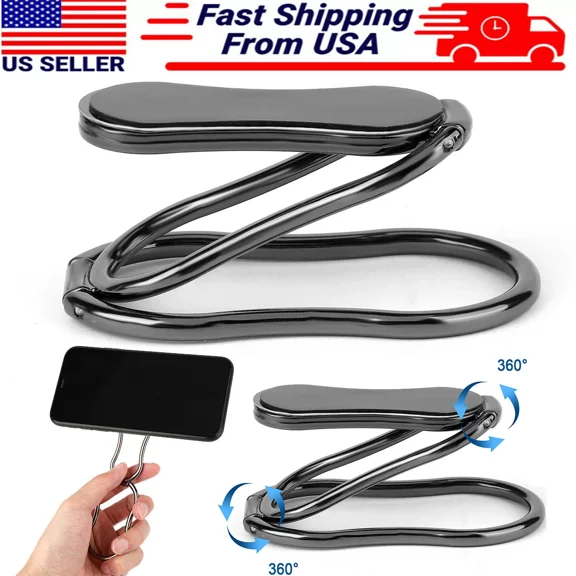 STARLIGHT- 360°Rotating Finger Ring Holder For Cell Phone Universal Back Grip Folding Stand
