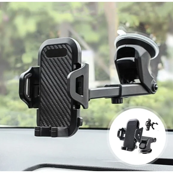 STARLIGHT- 360 Rotation Universal Car Phone Holder Windscreen Dashboard Suction Cup Mount