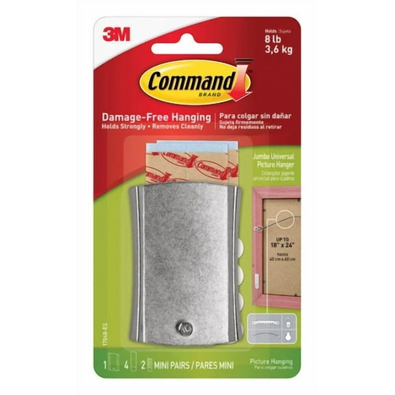 STARLIGHT- 3M Command Silver Picture Hanger