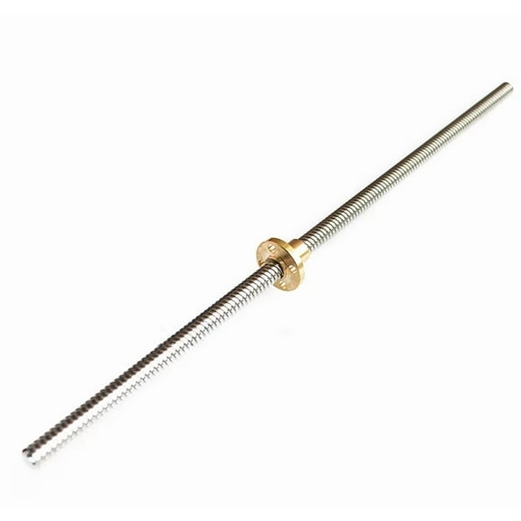 STARLIGHT- 3Pcs 3D Printer Accessories Screw Rod T8-2-D8 Length 300 400 500Mm