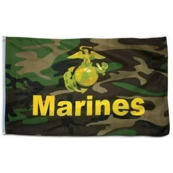 STARLIGHT- 3X5 Marine Marines Uga Camoflauge Camo Flag Banner Officially Licensed