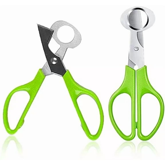 STARLIGHT- 4 Pack Stainless Steel Quail Egg Scissors Free N Fast Shipping - Usa Seller