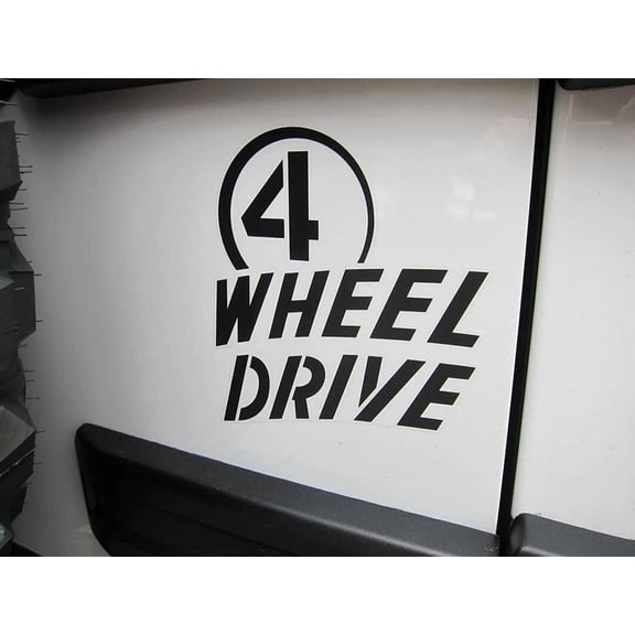 STARLIGHT- 4 Wheel Drive Decal For Fits Hood Tailgate Sticker 4X4!