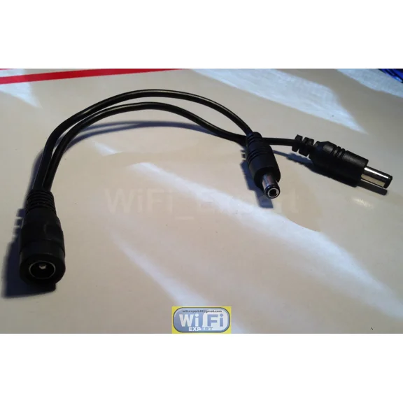 STARLIGHT- 5.5 X 2.1Mm 1-Female To 2-Male Power Splitter Cable 5V 9V 12V For Poe Kit Usa