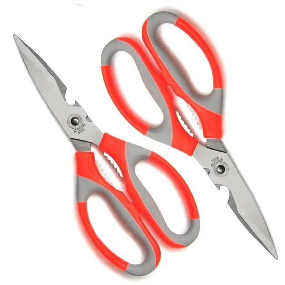 STARLIGHT- 5 Lot Multifunctional Kitchen Scissor Stainless Steel Shears Multi-Purpose