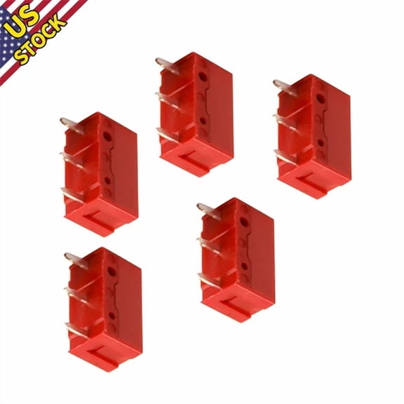 STARLIGHT- 5Pcs 3Pin Gaming Micro Switch Buttons For Logitech G700 G502 Gaming Mice M