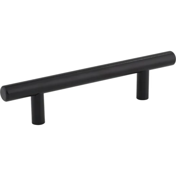 STARLIGHT- 6-1/16" Black Stainless Steel Kitchen Cabinet Pull Vanity Bar Pulls Drawer Knob