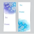 thumbnail image 1 of STARLIGHT- 60 Snowflakes Gift Tags Self Stick Gift Tag Labels Holiday To/From Stickers, 1 of 2